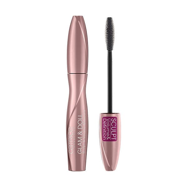 Glam&Doll Sculpt Volume&Definition - Pogrubiająco-podkręcający tusz do rzęs 010 Black