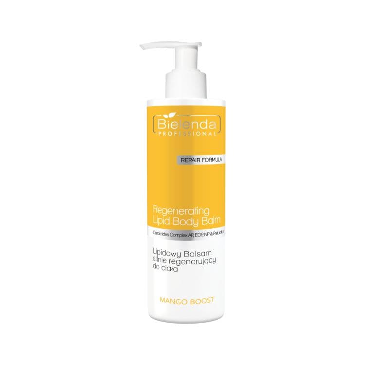 Bielenda Professional Mango Boost Regenerating Lipid Body Balm Lipidowy balsam silnie regenerujący do ciała - Mango