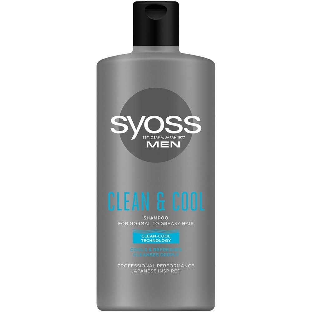 Men Clean & Cool Shampoo szampon do włosów normalnych i przetłuszczających się