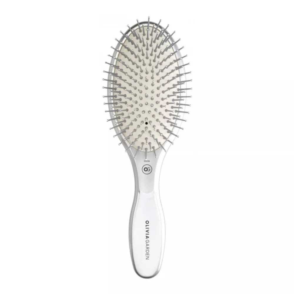 Expert Care Oval Nylon, ceramiczna szczotka do włosów, Bristles Silver