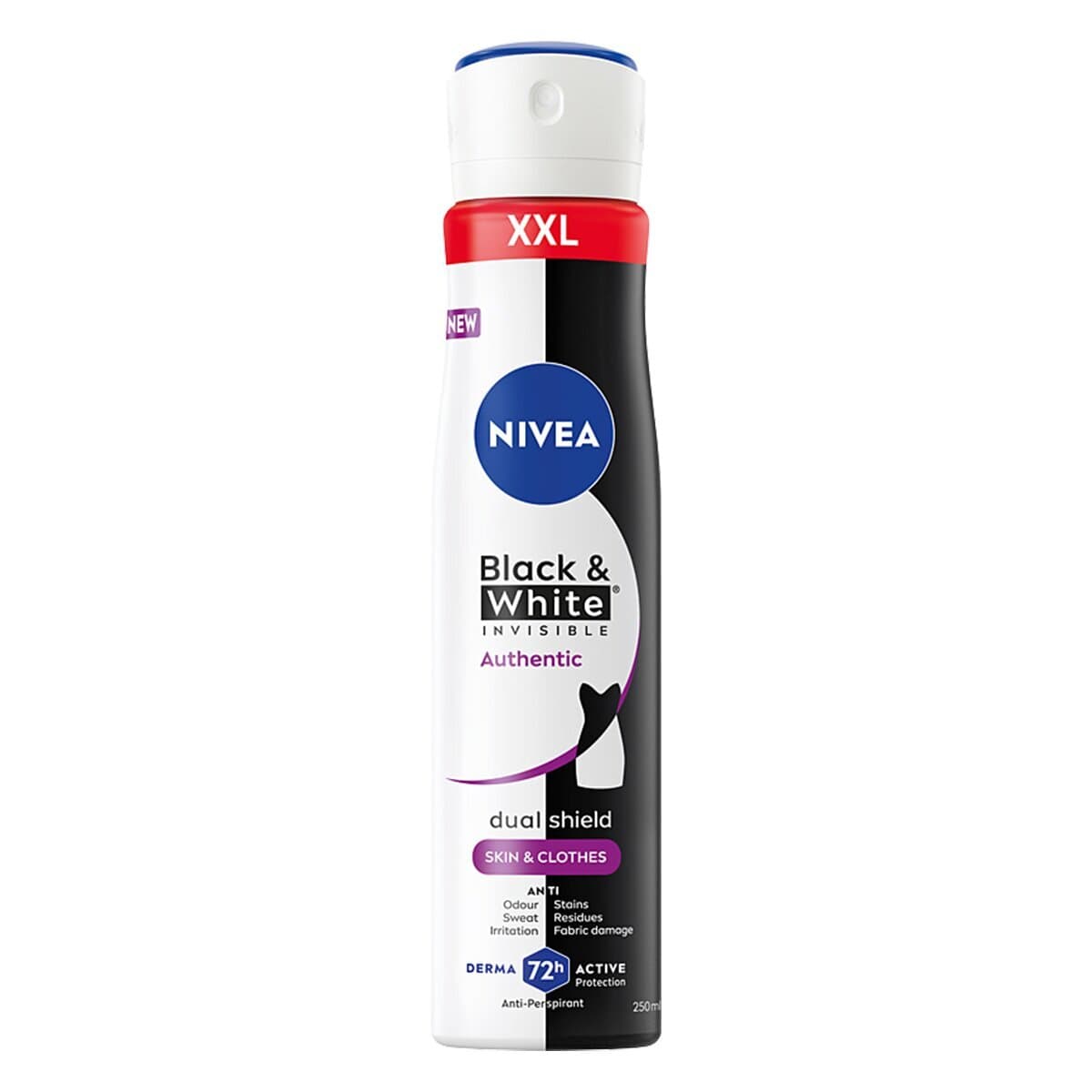 Black & White Invisible Authentic antyperspirant w sprayu dla kobiet