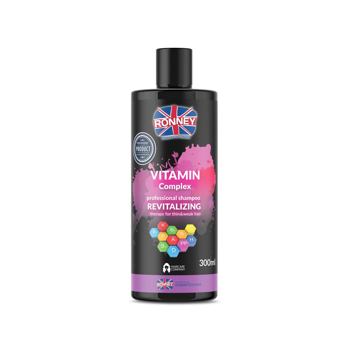 Professional Shampoo Vitamin Complex Revitalizing Therapy, Szampon rewitalizujący do włosów cienkich i osłabionych