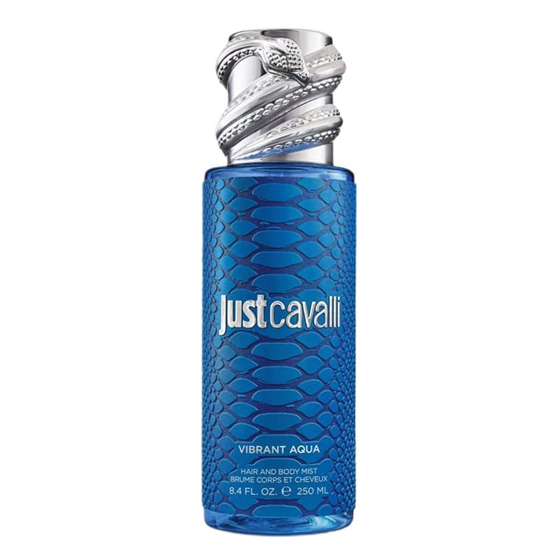 Just Cavalli Vibrant Aqua perfumowany spray do ciała dla kobiet