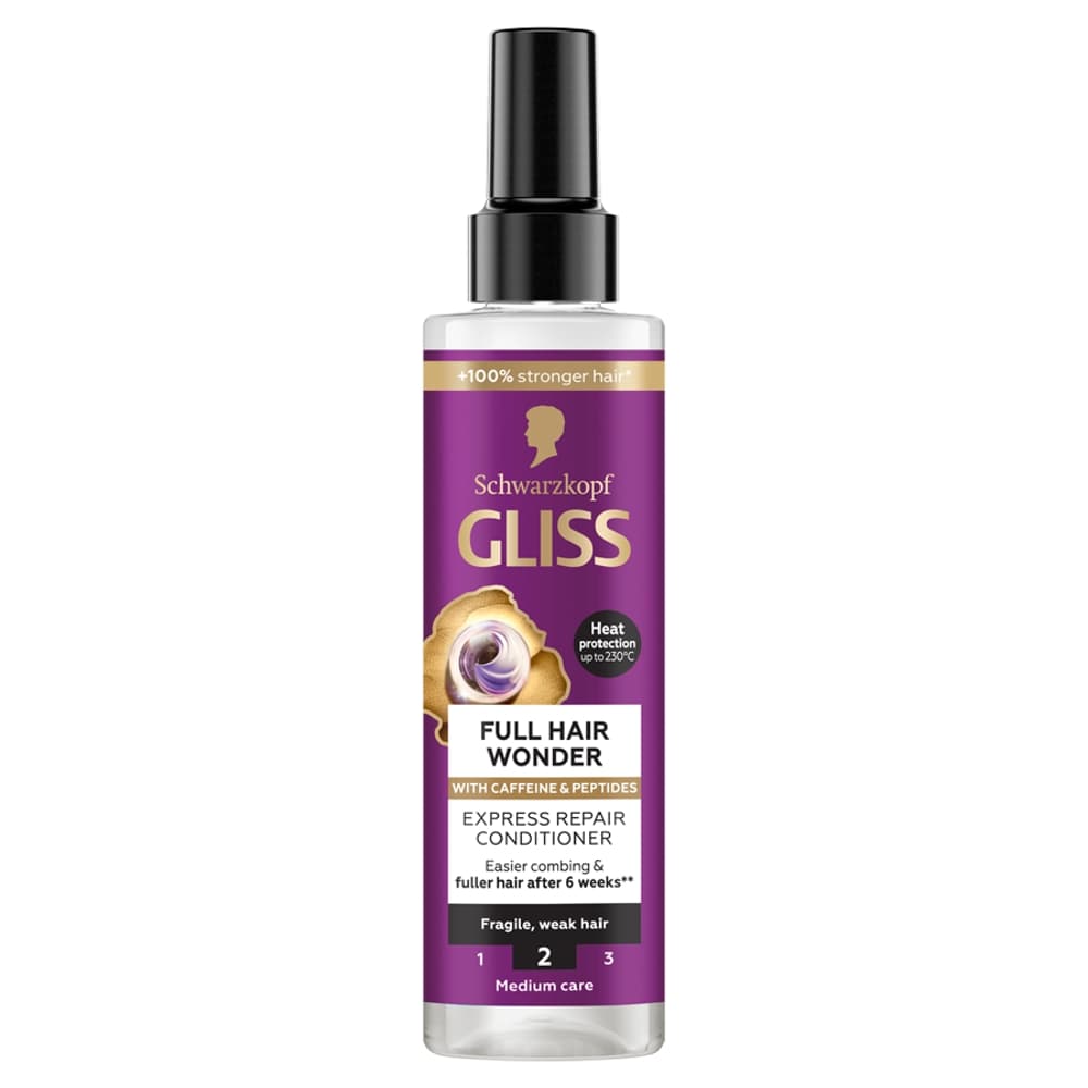 Gliss Full Hair Wonder odżywka regenerująca bez spłukiwania włosy słabe