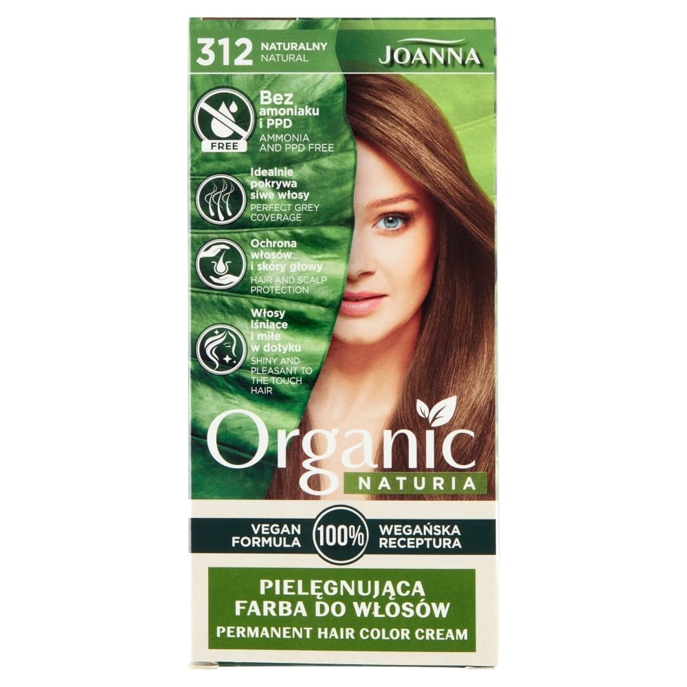 Naturia Organic Vegan Farba do włosów Naturalny 312