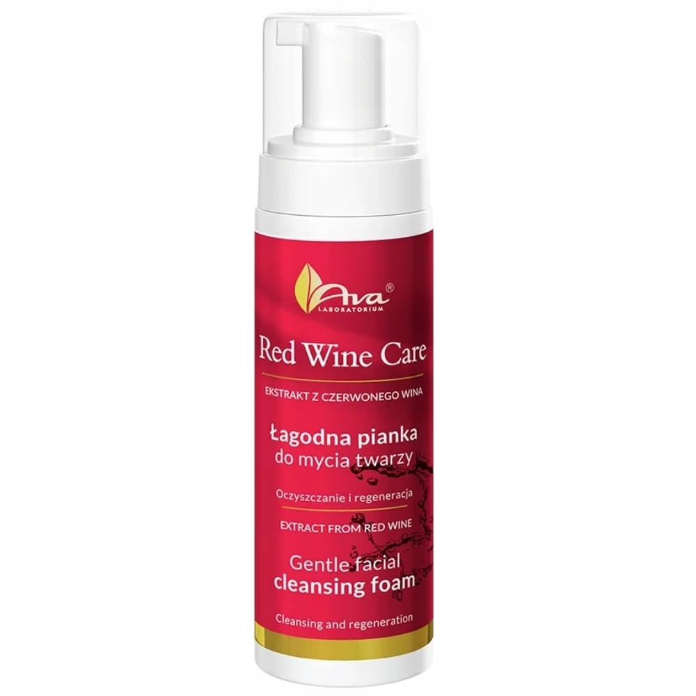 Laboratorium Red Wine Care Łagodna Pianka Do Mycia Twarzy