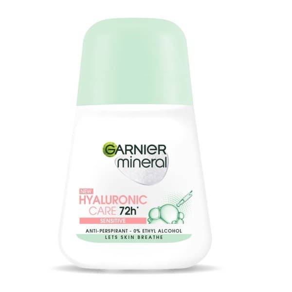 Mineral Hialuronic Care 72H Antyperspirant w kulce roll on - Sensitive
