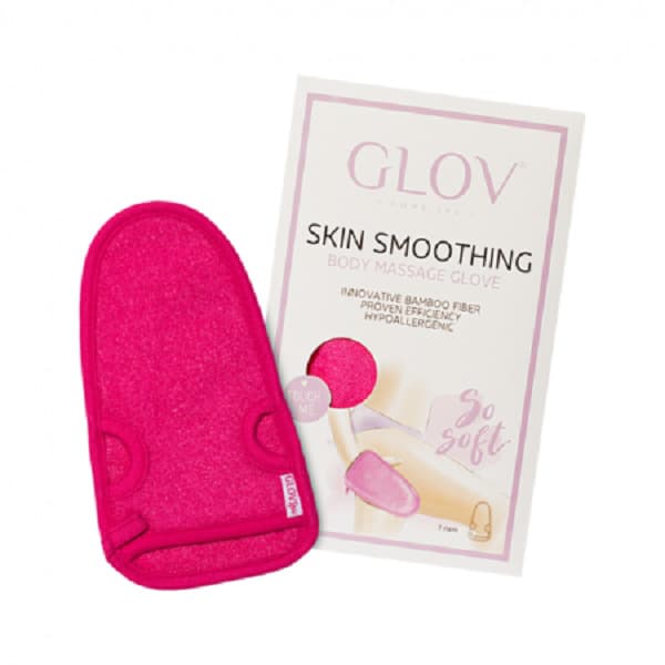 Wielorazowa rękawica do mycia i peelingu ciała redukująca cellulit Skin Smoothing Pink Glov