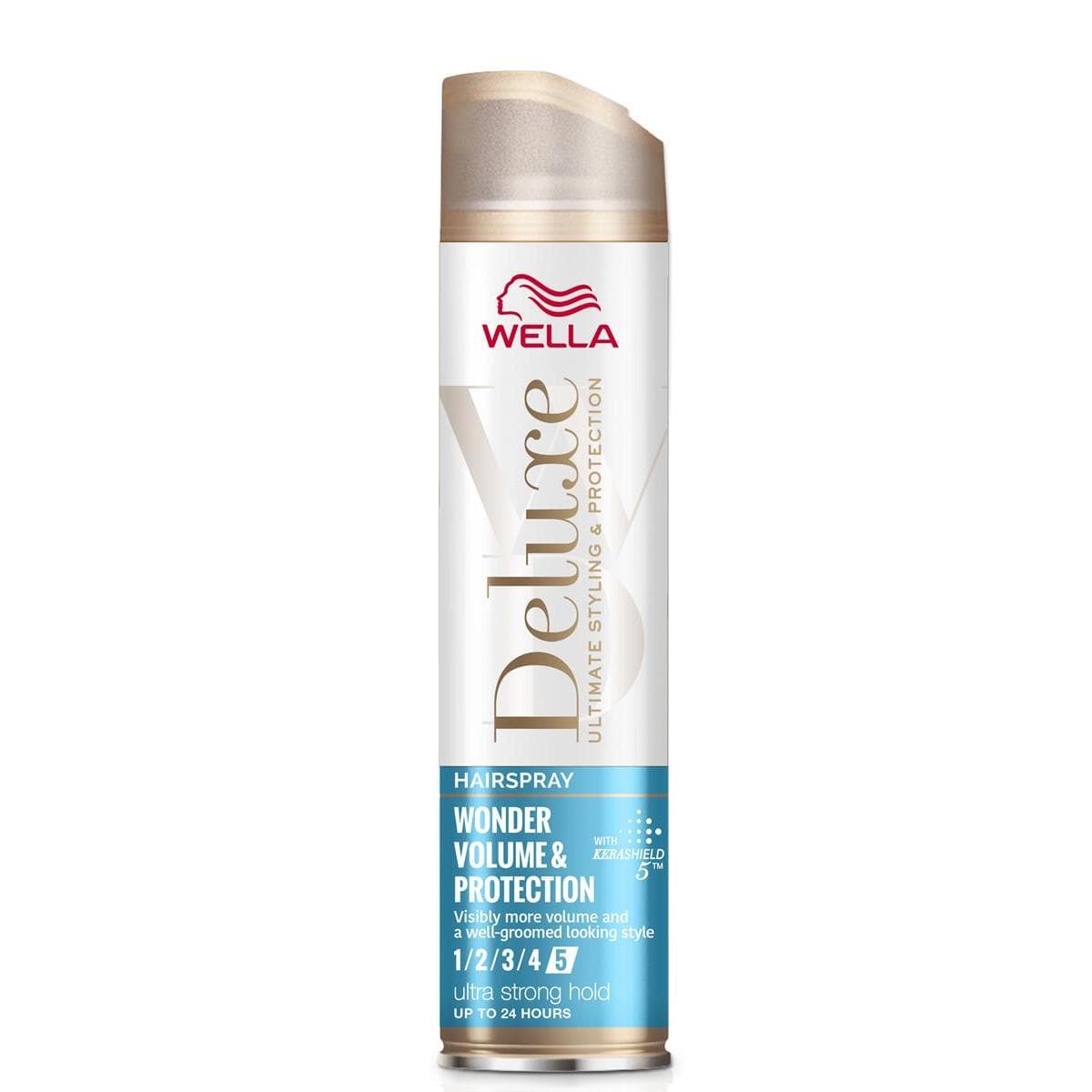 DELUXE - Wonder Volume & Protection Hairspray - Lakier do włosów - 5 Ultra Strong Hold -