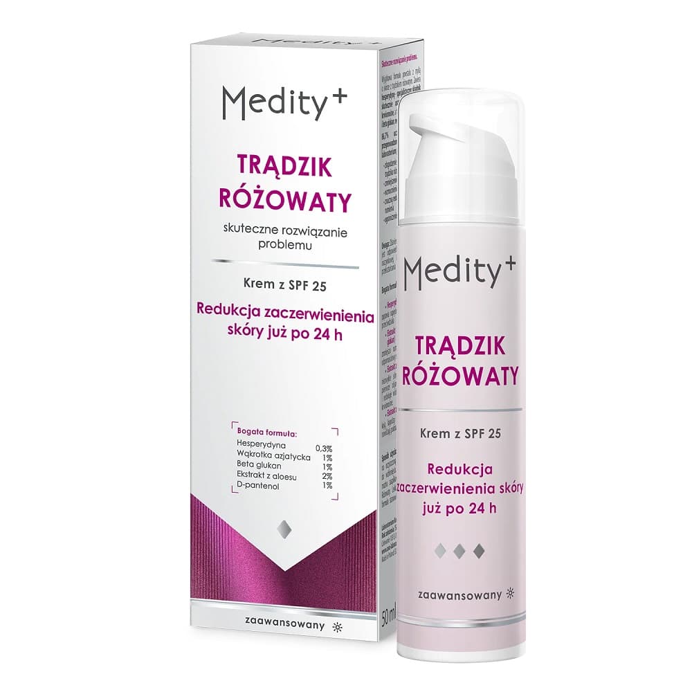 Trądzik Różowaty Krem do twarzy na dzień SPF25 Rosacea