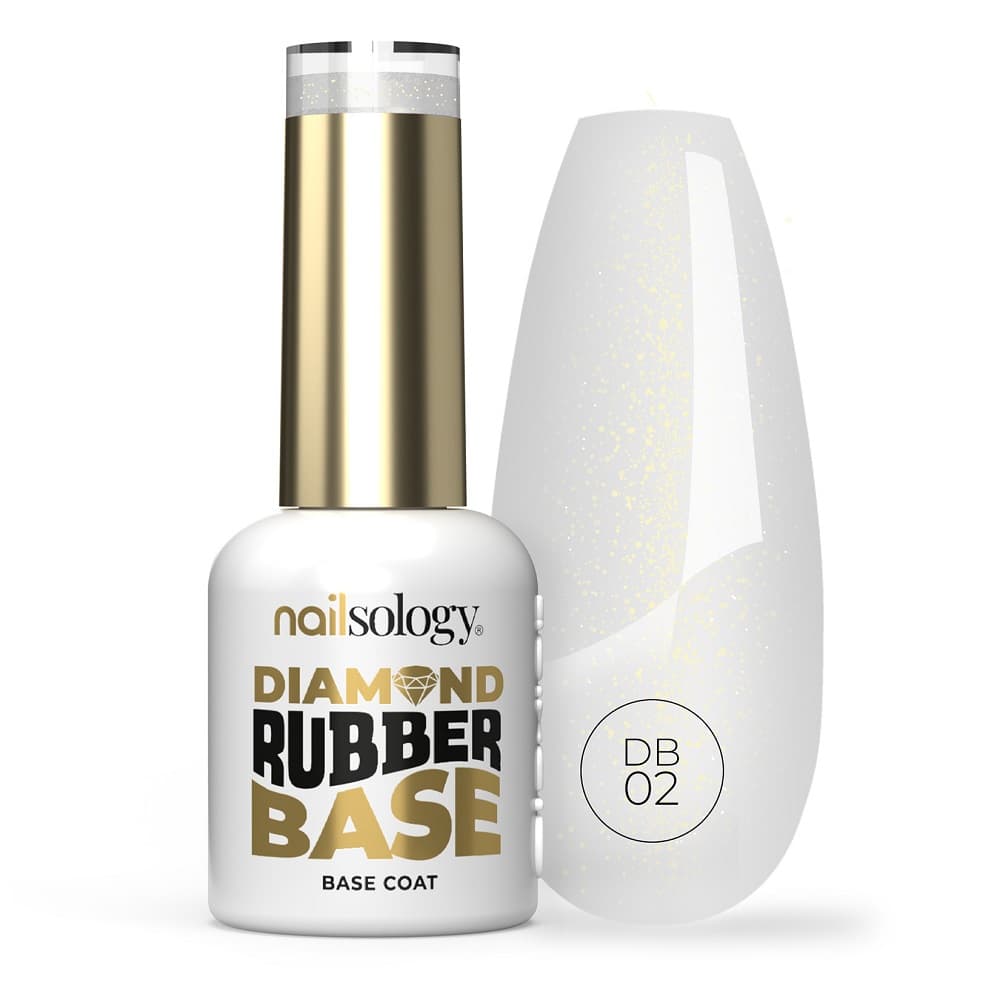 Nailsology Diamond Rubber Base baza hybrydowa DB02 Beach Babe