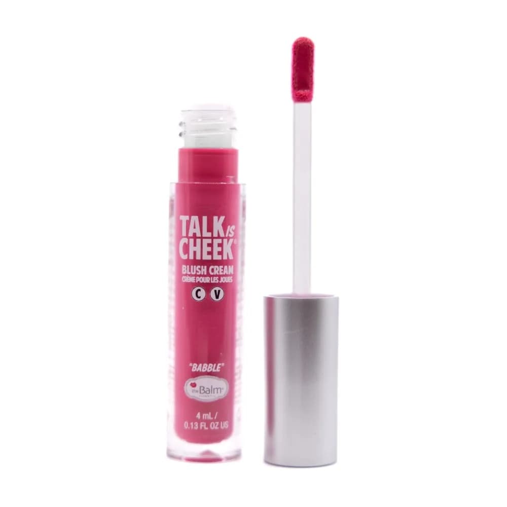 The Balm Talk is Cheek Blush Cream kremowy róż do policzków Babble