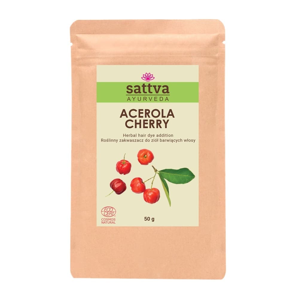 Sattva Zakwaszacz do henny i ziół barwiących Acerola Cherry