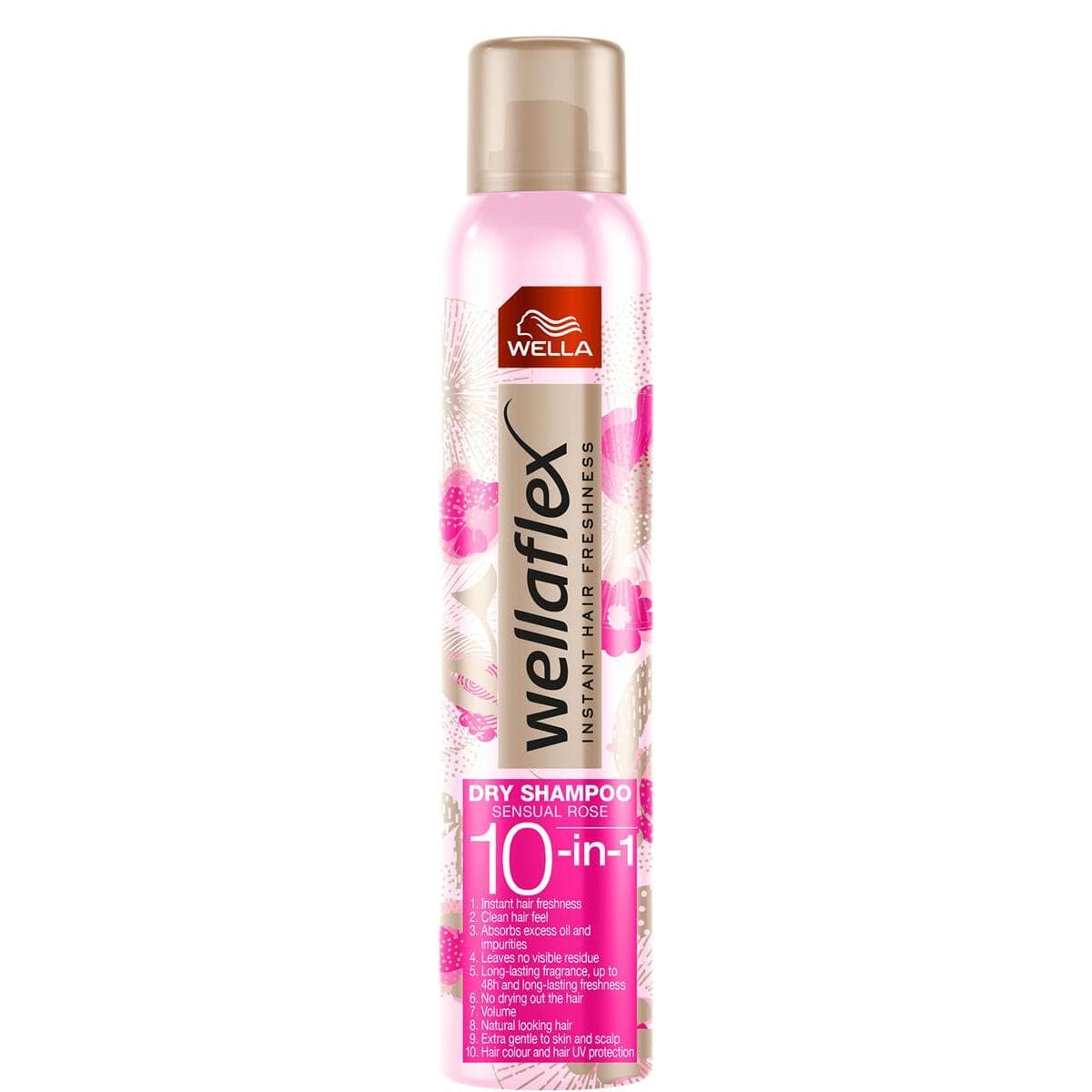 Wellaflex Sensual Rose suchy szampon