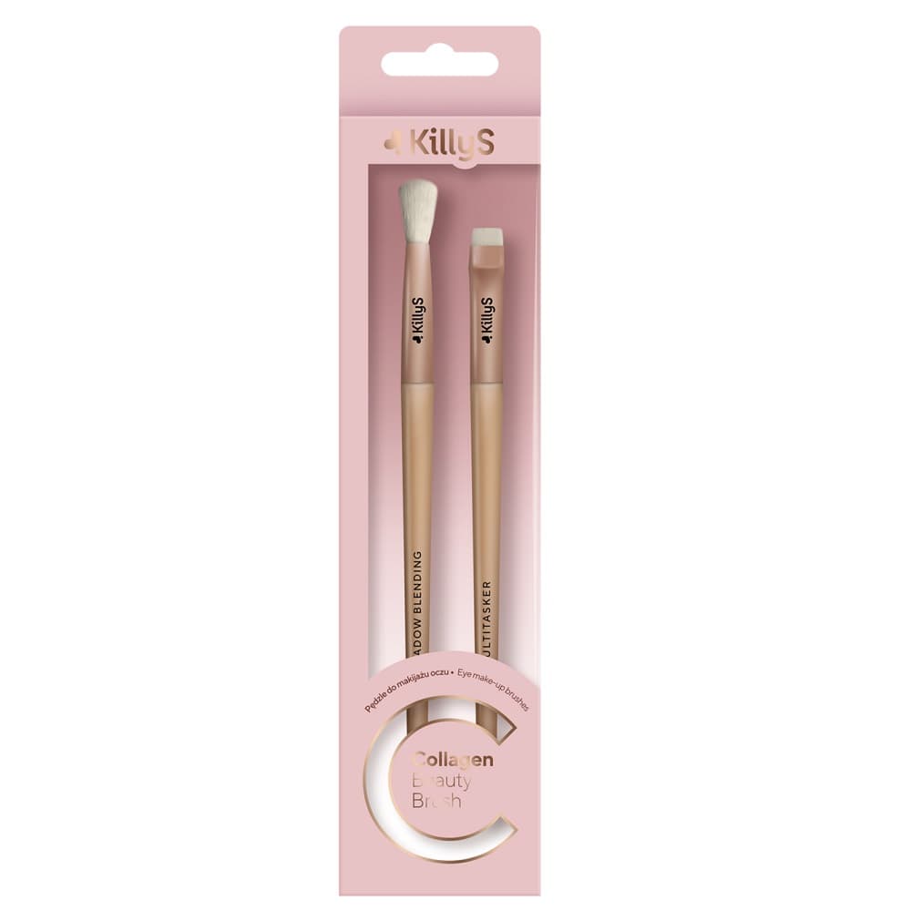 Collagen Beauty Brush pędzle do brwi i rozcierania cieni