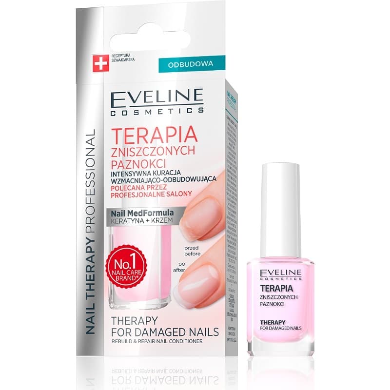 Nail Therapy Professional lakier wzmacniający do słabych i zniszczonych paznokci z keratyną