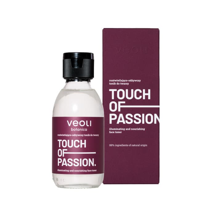 Touch of Passion, rozświetlająco-odżywczy tonik do twarzy