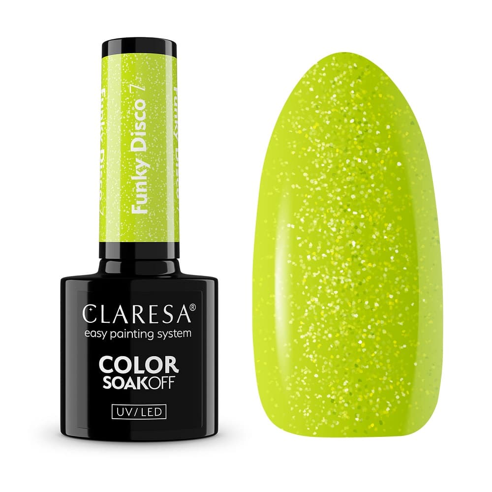 Lakier Hybrydowy Funky Disco 7 Lime Light
