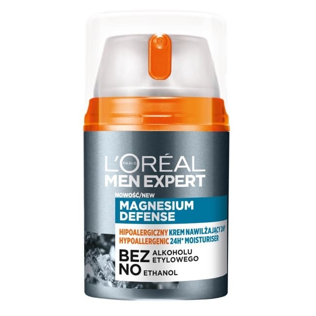 Paris Men Expert Magnesium Defence krem nawilżający dla mężczyzn