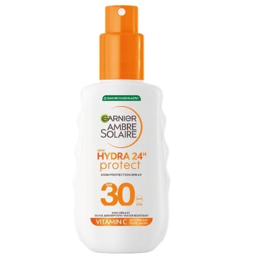 AMBRE SOLAIRE - Hydra 24H Protect - High Protection Spray - Ochronny spray do twarzy i ciała - SPF30 -