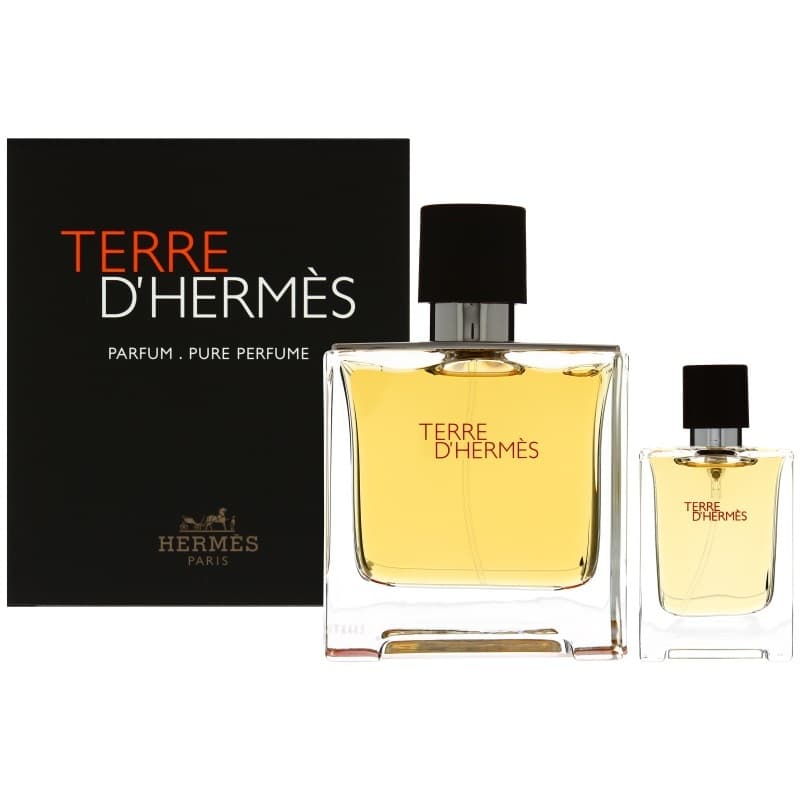 Terre D'Hermes zestaw woda perfumowana spray + woda perfumowana spray (M)