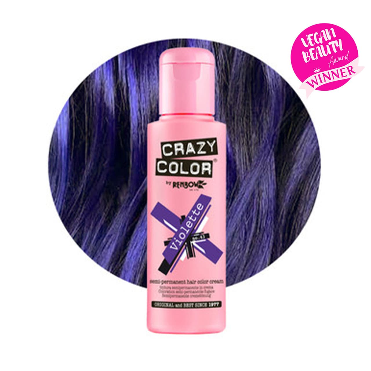 Color, toner odżywczy do włosów, Violette – fioletowy, nr 43