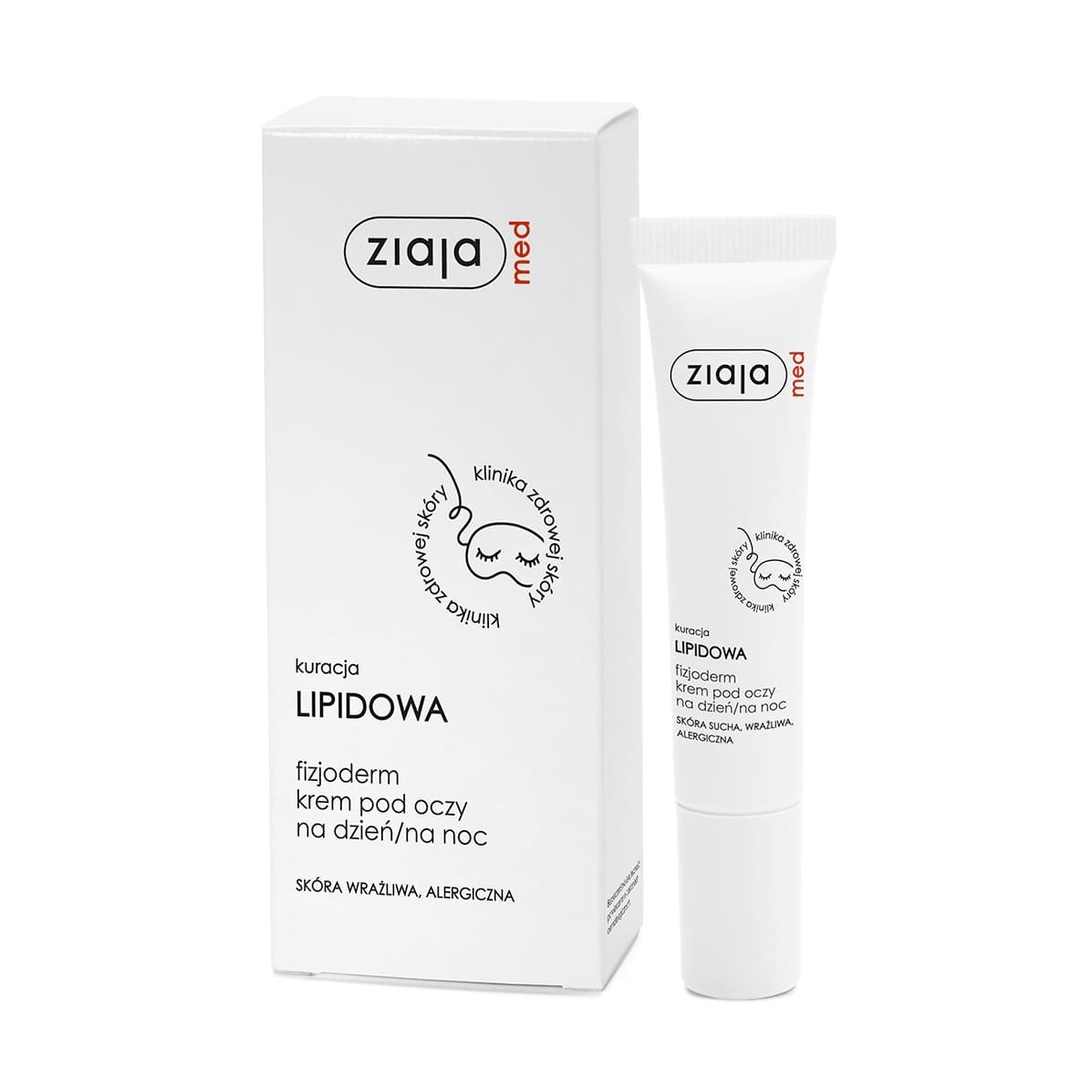 Kuracja Lipidowa Krem Pod Oczy Na Dzień/Noc Skóra Wrażliwa