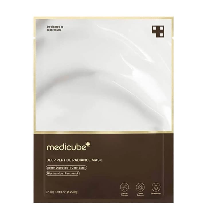 Deep Peptide Mask rozświetlająca maska w płachcie do twarzy z peptydami