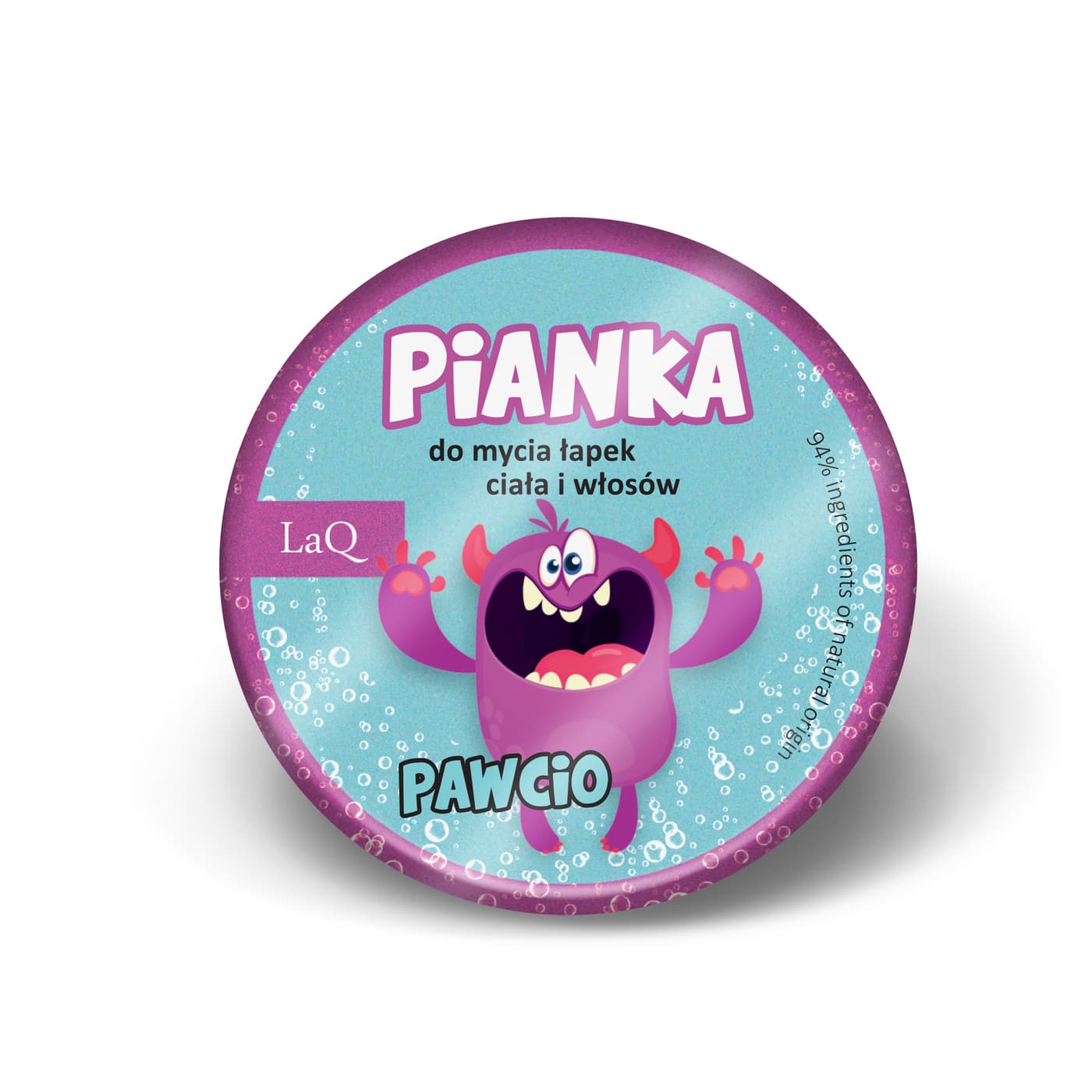 NIEBIESKA pianka do mycia łapek - PAWCIO