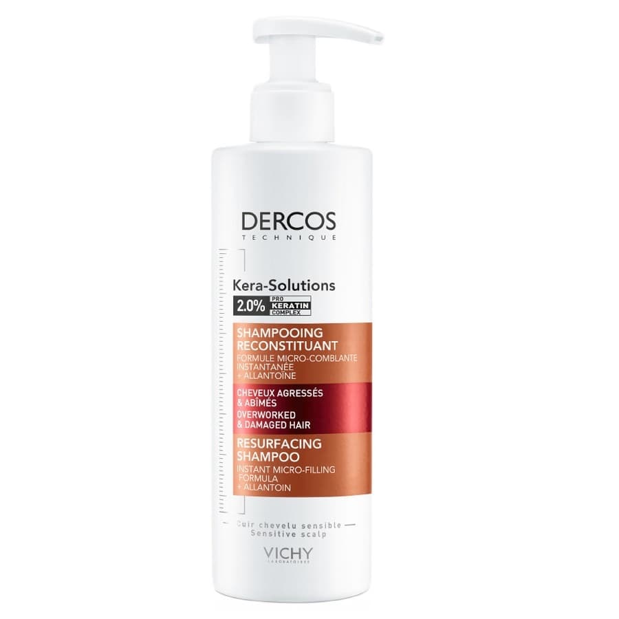 Dercos Kera-Solutions Repairing Shampoo szampon regenerujący do włosów suchych i zniszczonych