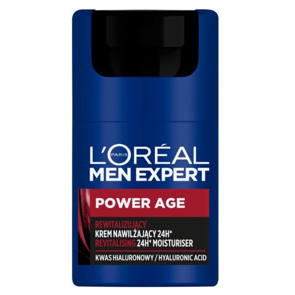 Paris Men Expert Power Age krem rewitalizujący z kwasem hialuronowym dla mężczyzn