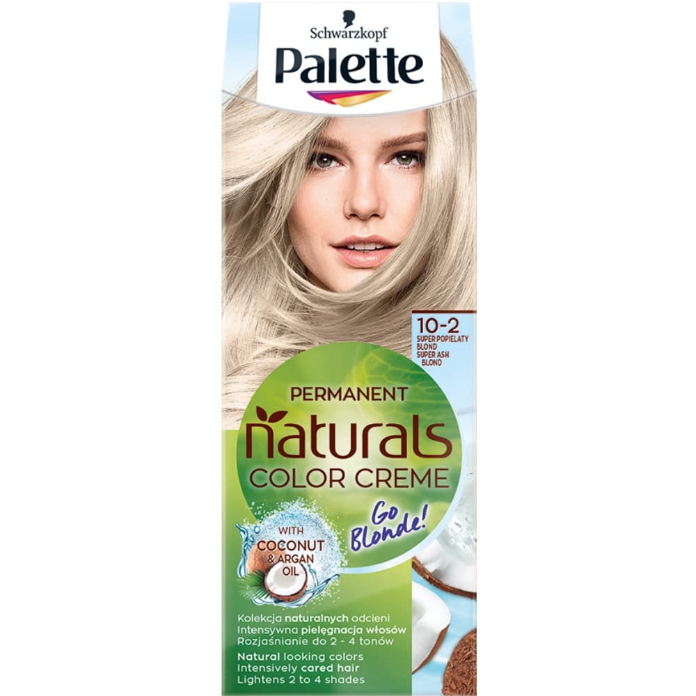 Permanent Natural Colors, farba do włosów 219 Popielaty Blond