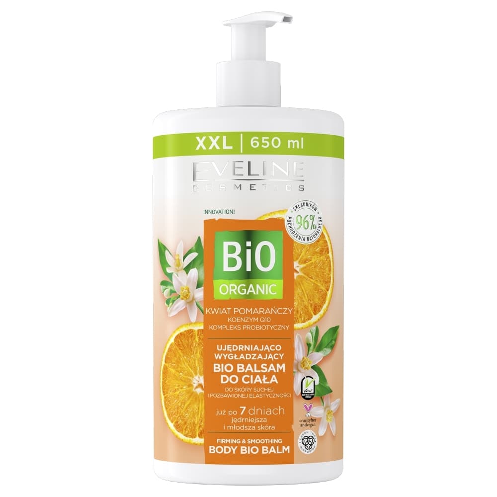 Bio Organic łagodzący balsam do ciała z efektem wzmacniającym
