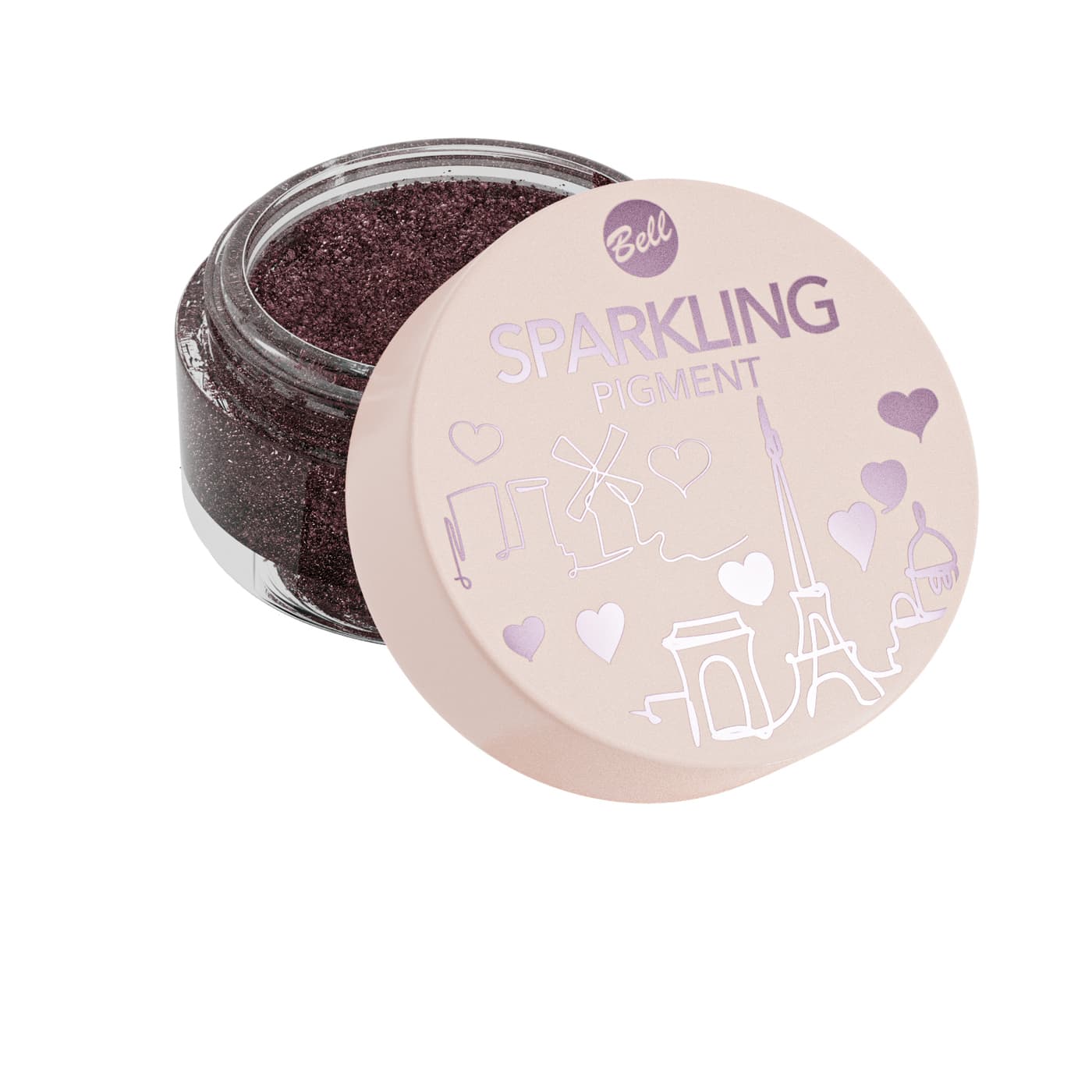 LOVE IN THE CITY Sparkling Pigment 001 Sypki cień do powiek