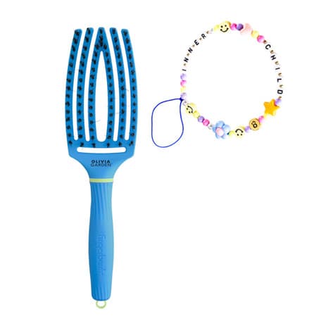 Fingerbrush Care Iconic Boar&Nylon, Turbo Blue