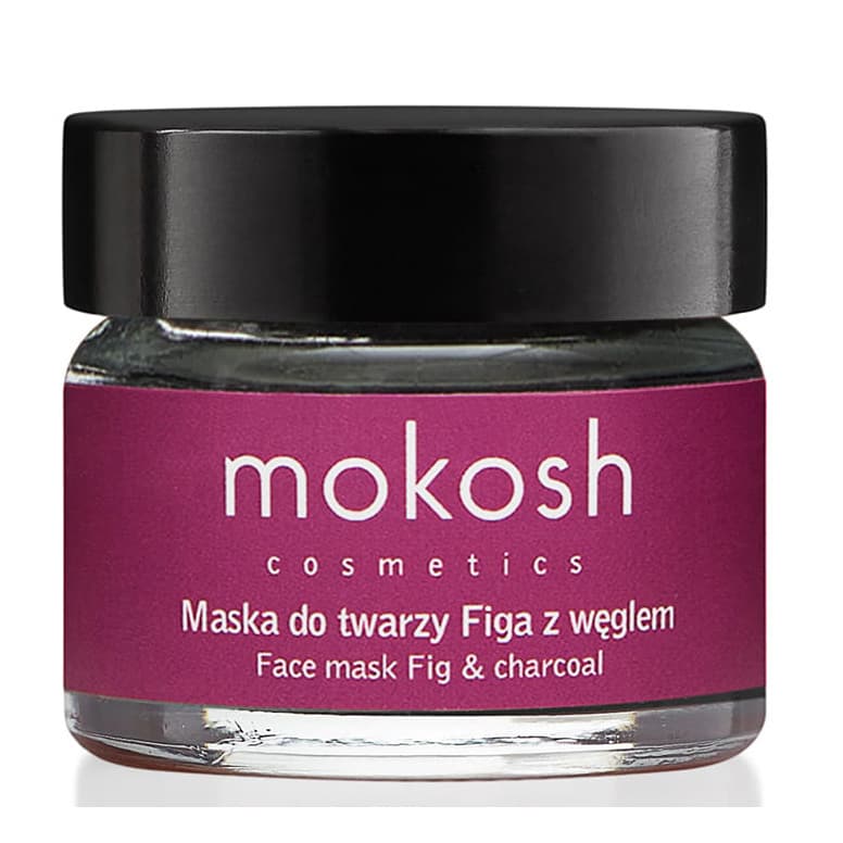 Oczyszczająca maska-peeling do twarzy Figa z węglem