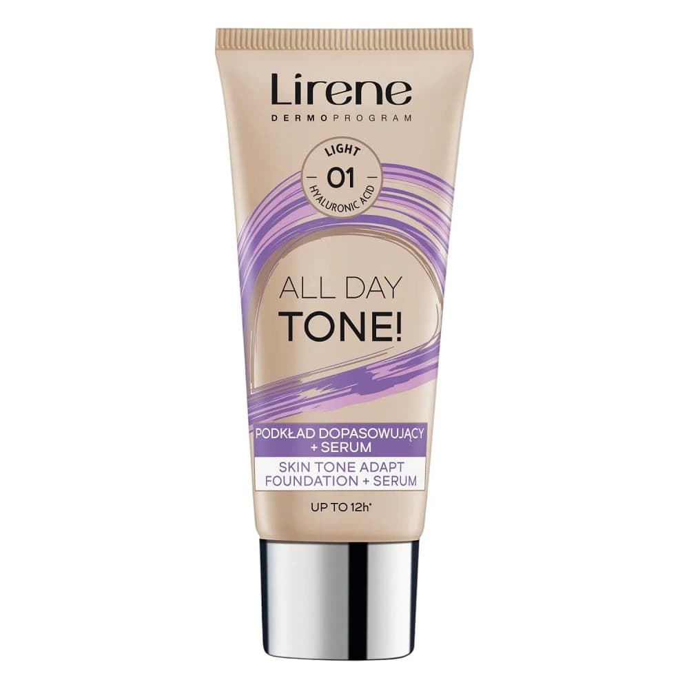 All Day Tone! podkład dopasowujący + serum 01 Light