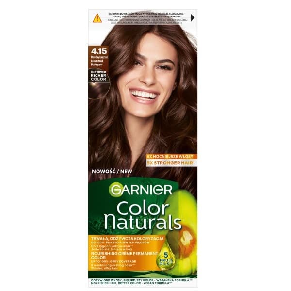 Color Naturals Creme Farba do włosów - 4.15 Mroźny kasztan