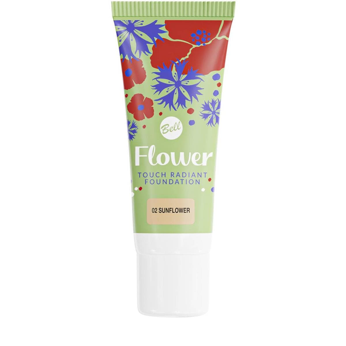 Rozświetlająco – Nawilżający Podkład Blossom Meadow Flower Touch Radiant Foundation 002 Sunflower