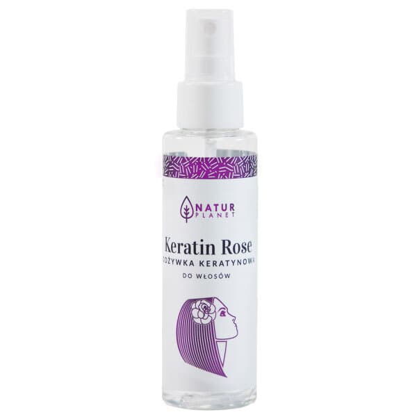 NaturPlanet Keratin Rose, keratyna do włosów