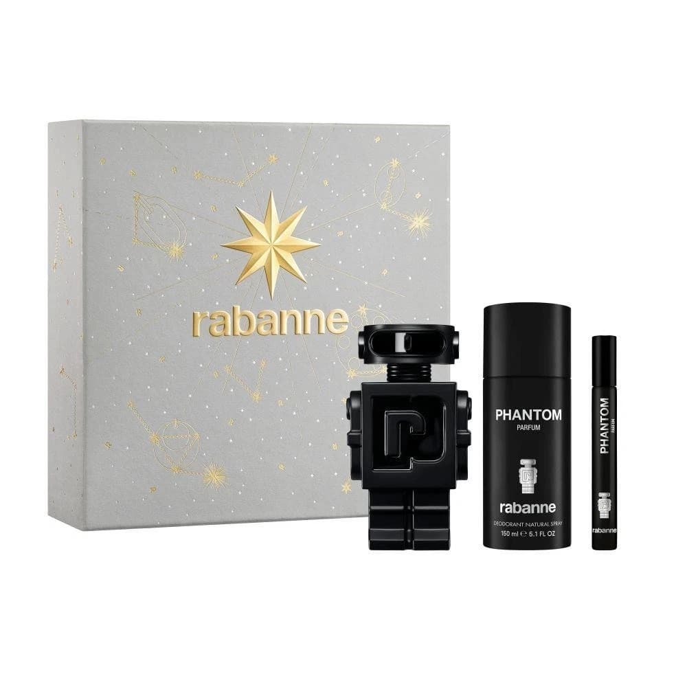 Phantom zestaw perfumy spray + dezodorant spray + perfumy spray (M)