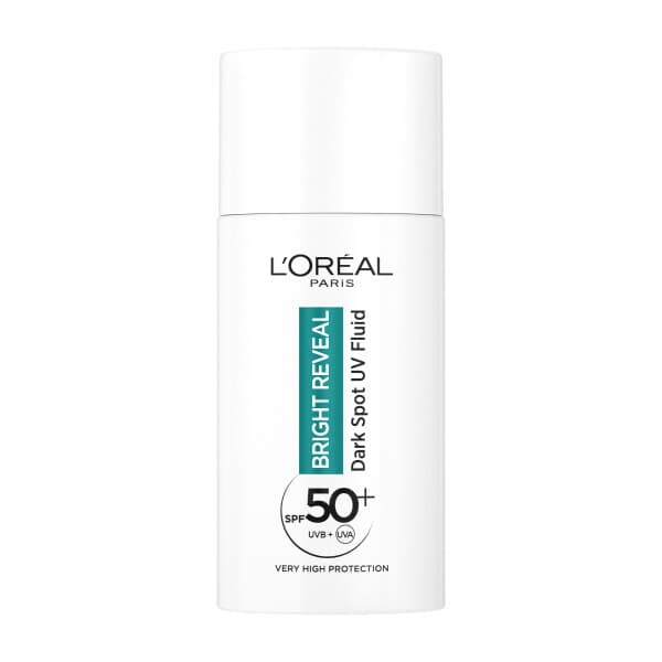 Bright Reveal Redukujący przebarwienia UV Fluid do twarzy SPF50+ Niacynamid + Kwas LHA