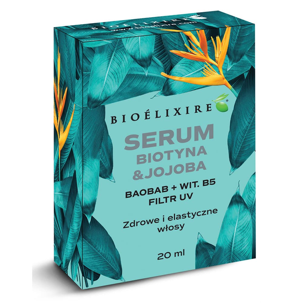 serum do włosów biotyna&jojoba, baobab + witamina B5