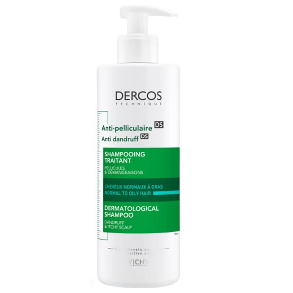 Dercos Anti-Dandruff Shampoo szampon przeciwłupieżowy do włosów normalnych i przetłuszczających się