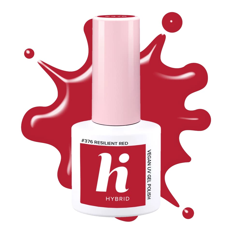 Everyday it Girl! lakier hybrydowy, #376 Resilient Red