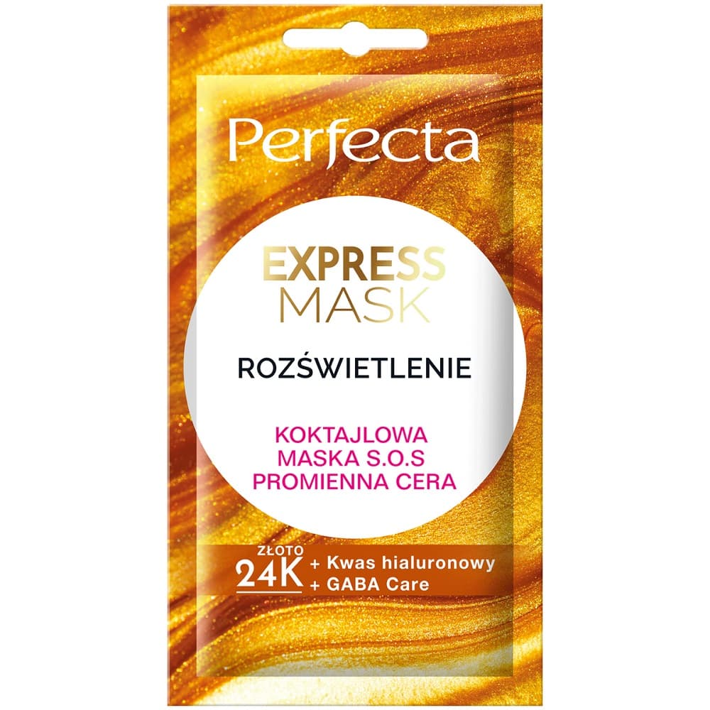 Express Maseczka do twarzy Rozświetlająca, koktajlowa SOS