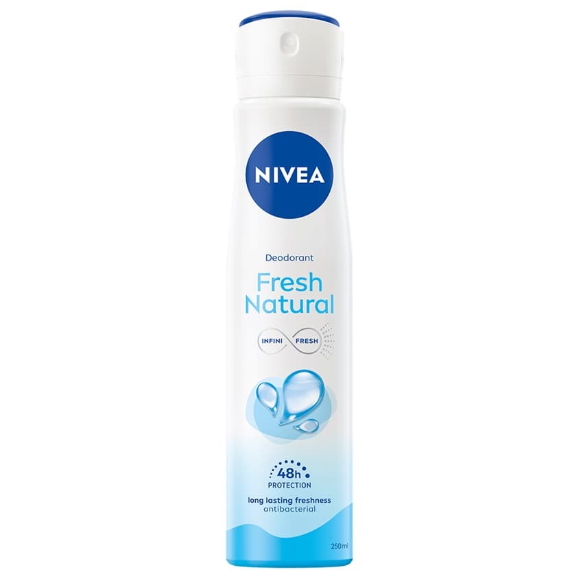 Fresh Natural - 48H Protection Deodorant - Dezodorant w aerozolu dla kobiet -