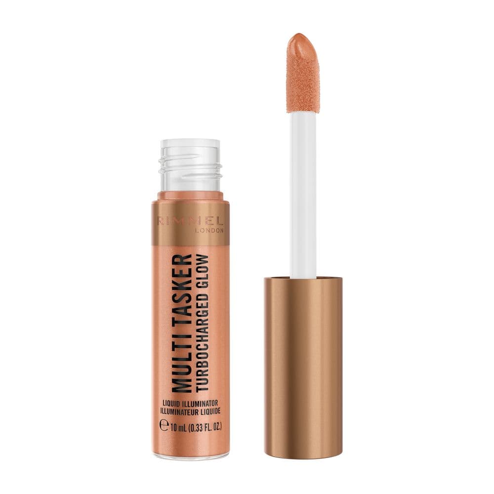 Rimmel Multi Tasker Turbocharged Glow rozświetlacz płynie 007 Spilling The Tea