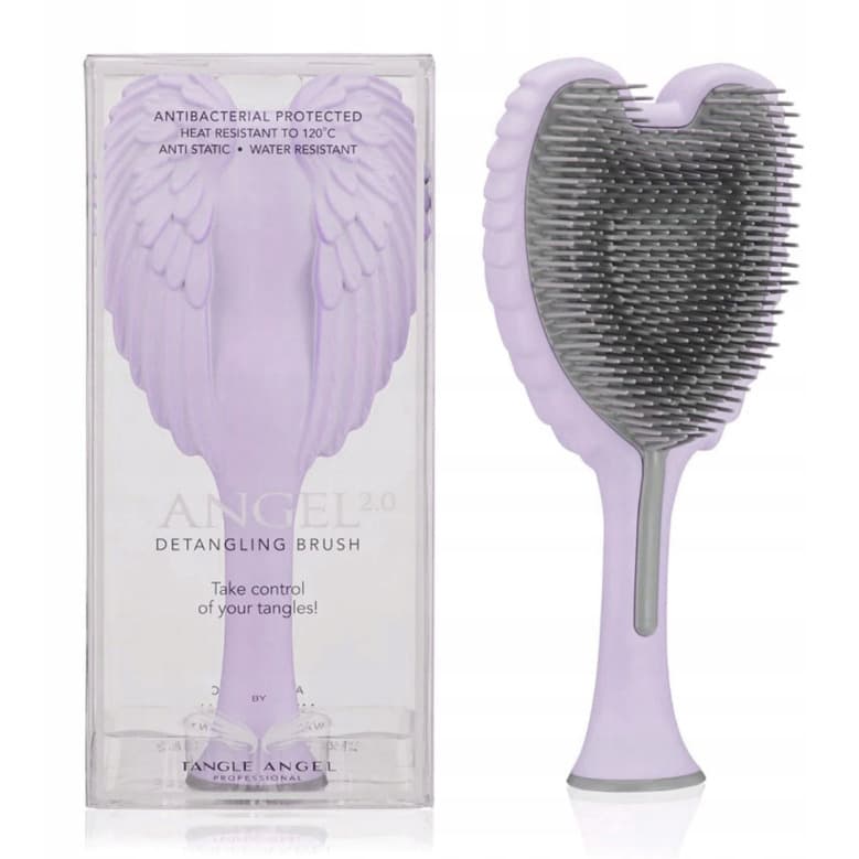 2.0, pastelowa szczotka do włosów, Lilac/Grey