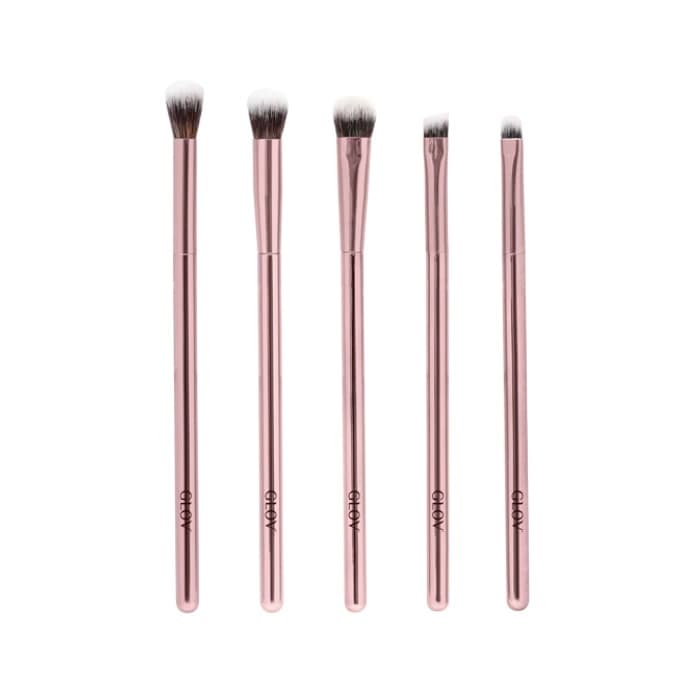 Eye Brushes pędzle do makijażu oczu Pink